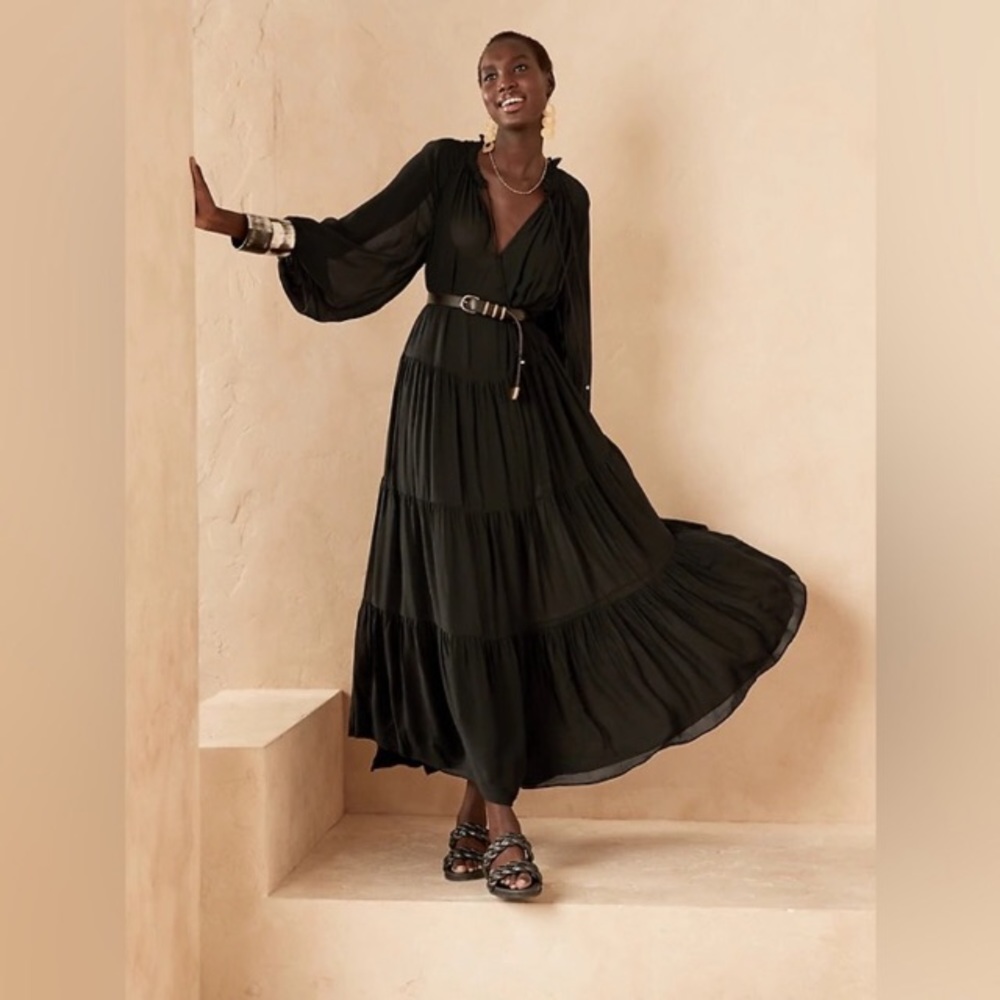 NWT! BANANA REPUBLIC TIERED MAXI DRESS - Multiple SIZES